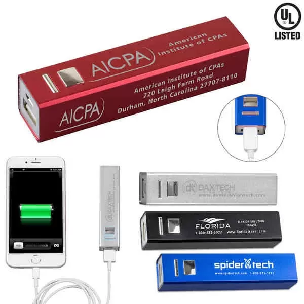 UL listed aluminum 2200mAh