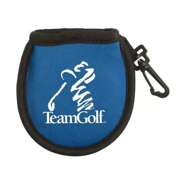 Golf ball cleaning pouch