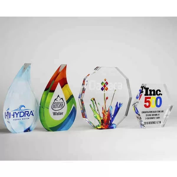 Acrylic plastic award, maximum