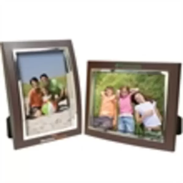 Plastic curved frame that