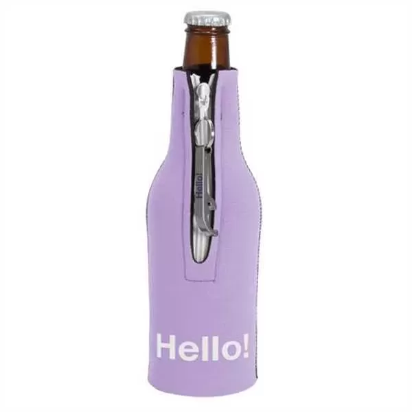 Neoprene bottle holder with