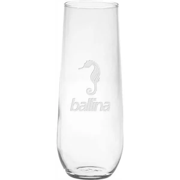 8.5 oz. stemless flute