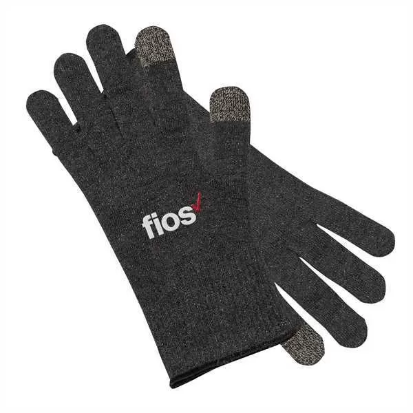 Touch screen compatible gloves