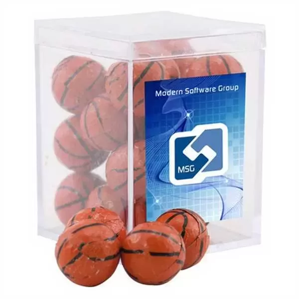 Chocolate Basketballs in a
