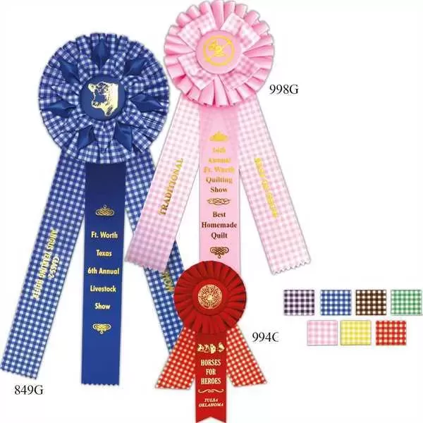 Custom Rosettes with 4