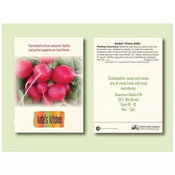 Imprinted Seed Packets 