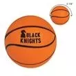 Basketball shaped stress ball