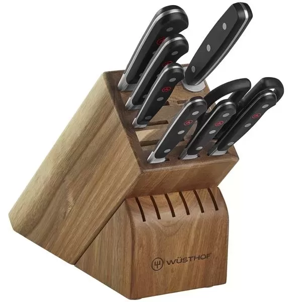 Knife Block With 8