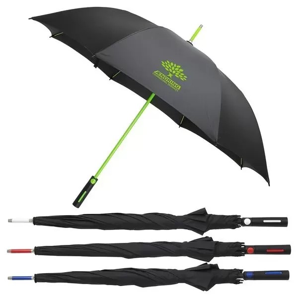 Auto-Open Umbrella with Contrasting