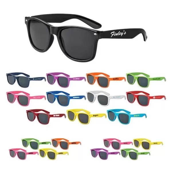 Glossy sunglasses with UV400-protected