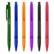 Plastic plunger-action pen with