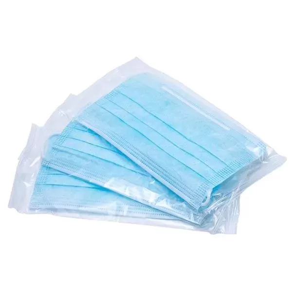 Individually polybagged three-ply disposable