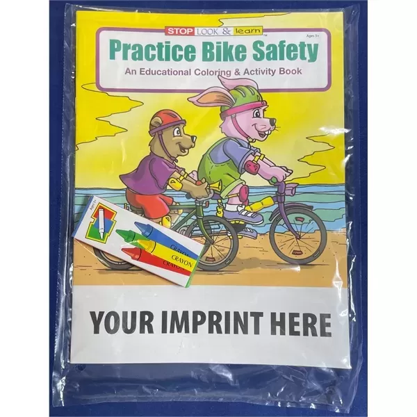 Practice Bike Safety coloring