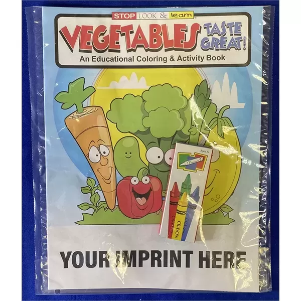 Vegetables Taste Great! Coloring