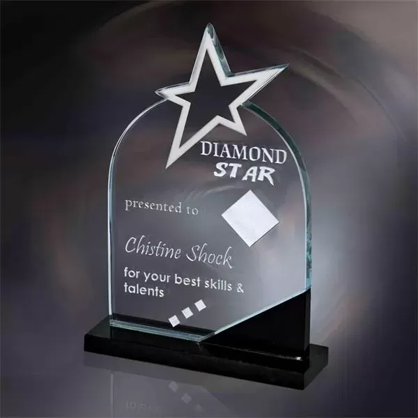 A star studded glass