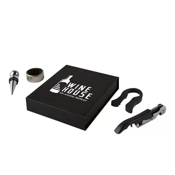 4 piece wine tool