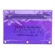 Iridescent school pouch with