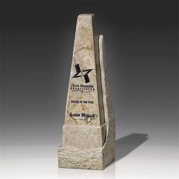 Elegant award that features