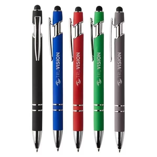Soft touch pen with