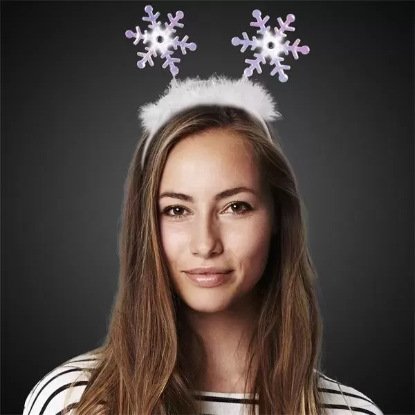 Snowflake headbopper with silver