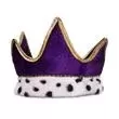 Royal purple velvet crown