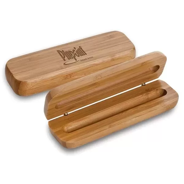 Bamboo pen box. 