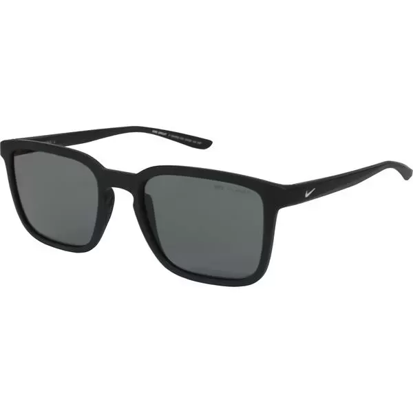 Lightweight matte black sunglasses