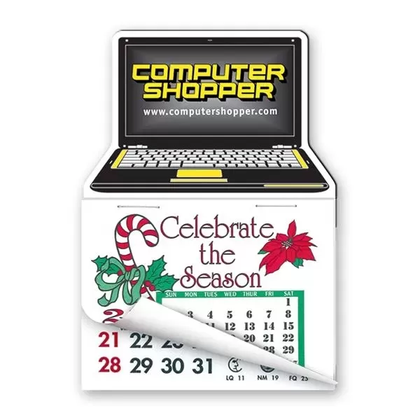 Laptop shape Calendar Pad