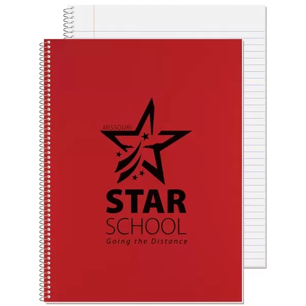 Spiral bound poly cover