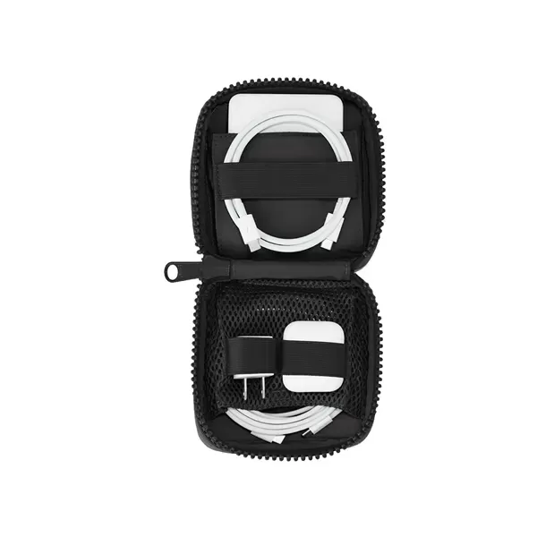 Neoprene tech organizer keeps