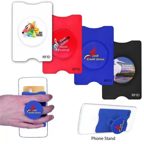 RFID Stand-Out Phone/Card Holder,