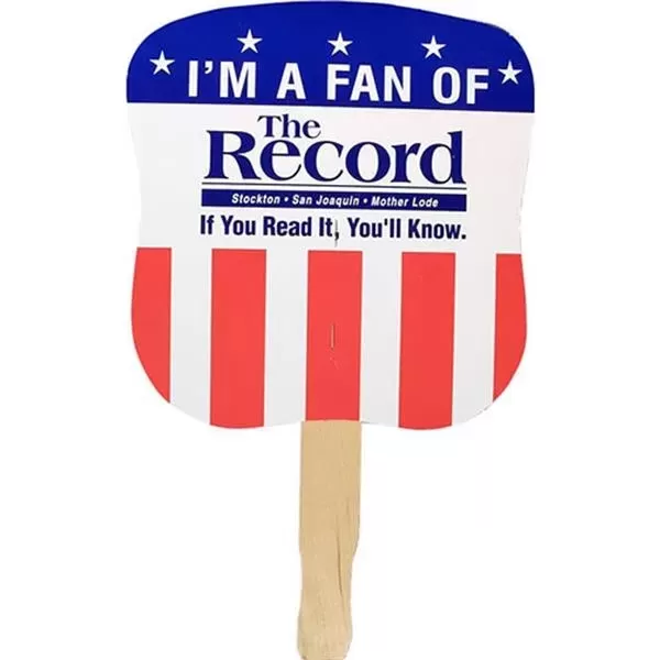 Patriotic Hand Fan. 