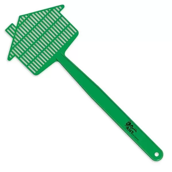 House shaped fly swatter