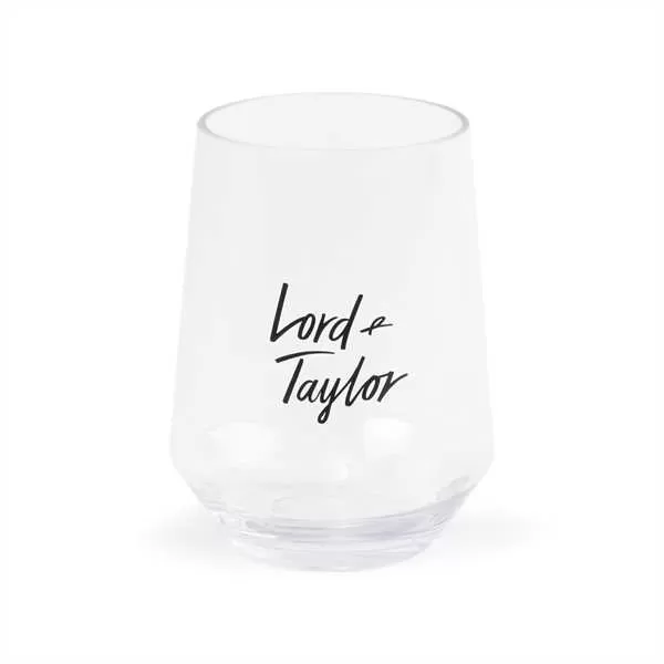 Plastic Stemless Wine Glass