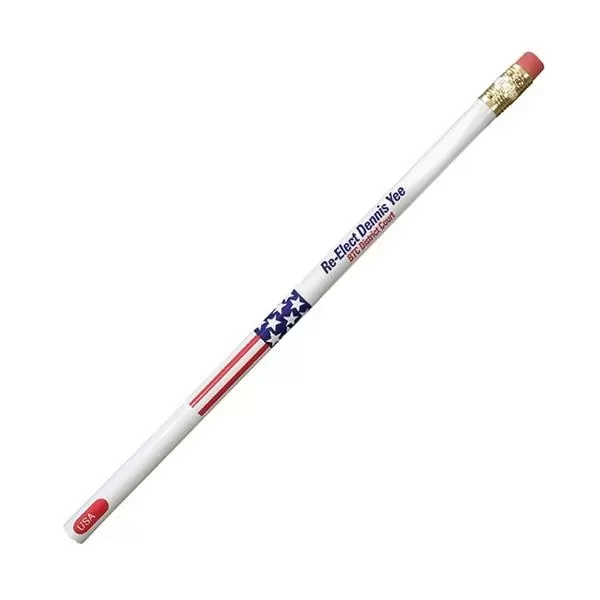 Patriotic pencil with stars