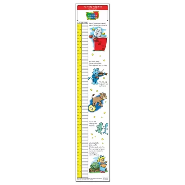 Nursery Rhymes growth chart.