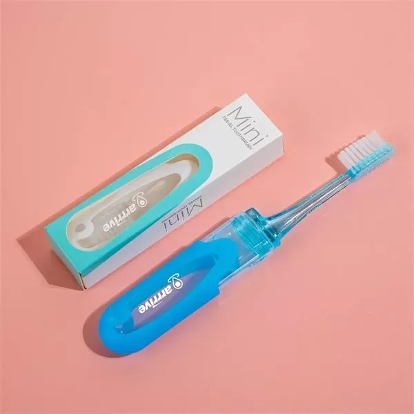 Mini travel-size toothbrush with