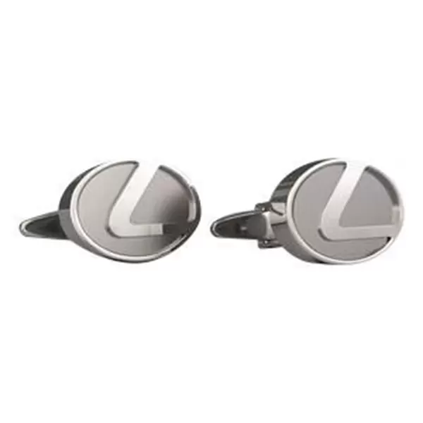 Solid stainless steel cufflinks