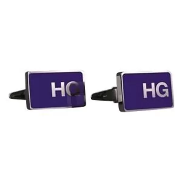 Rectangle cufflinks in jewelry