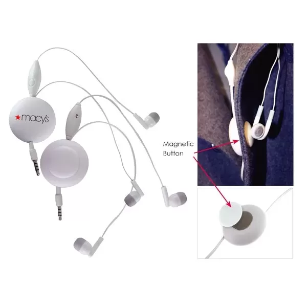 Wired earbuds with microphone