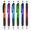 Stylus click-action pen with