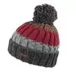 Knitted acrylic beanie hat