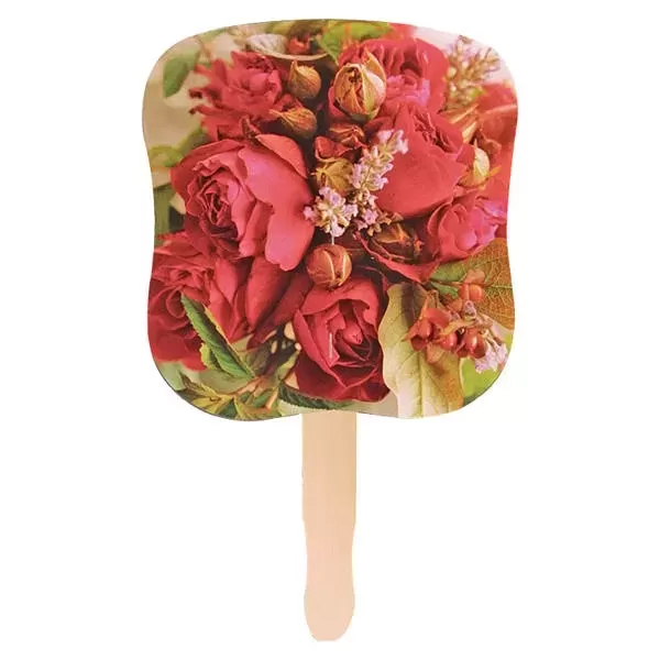 Stock Design Hand Fan-Flower