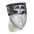 Raccoon hat head band