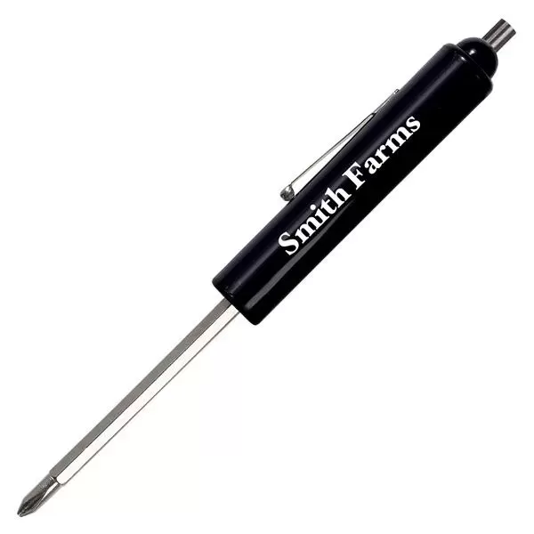 Screwdriver with flat blade
