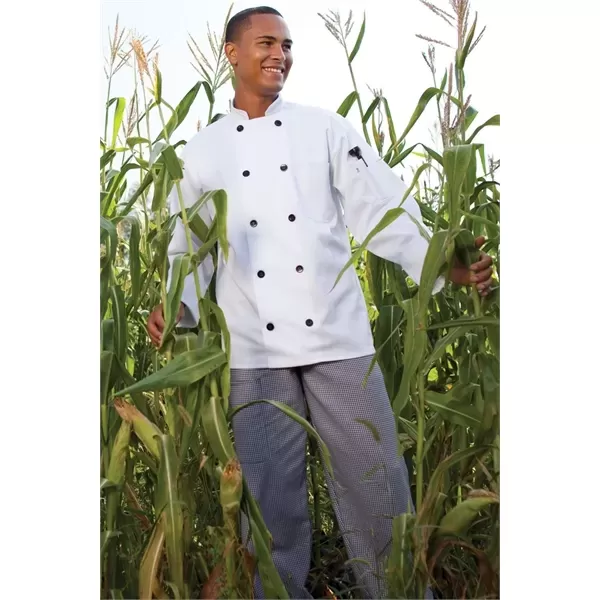 Long-sleeve chef coat with