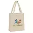 Canvas tote bag with