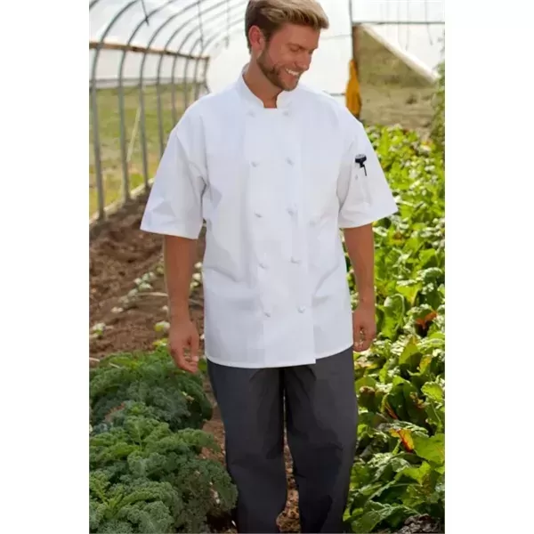 Short-sleeve, moisture control chef