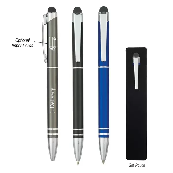 Aluminum stylus pen with