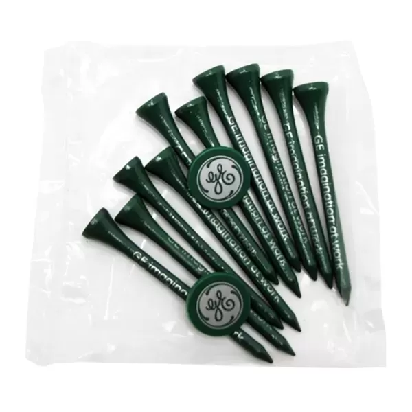 Golf tee poly packet